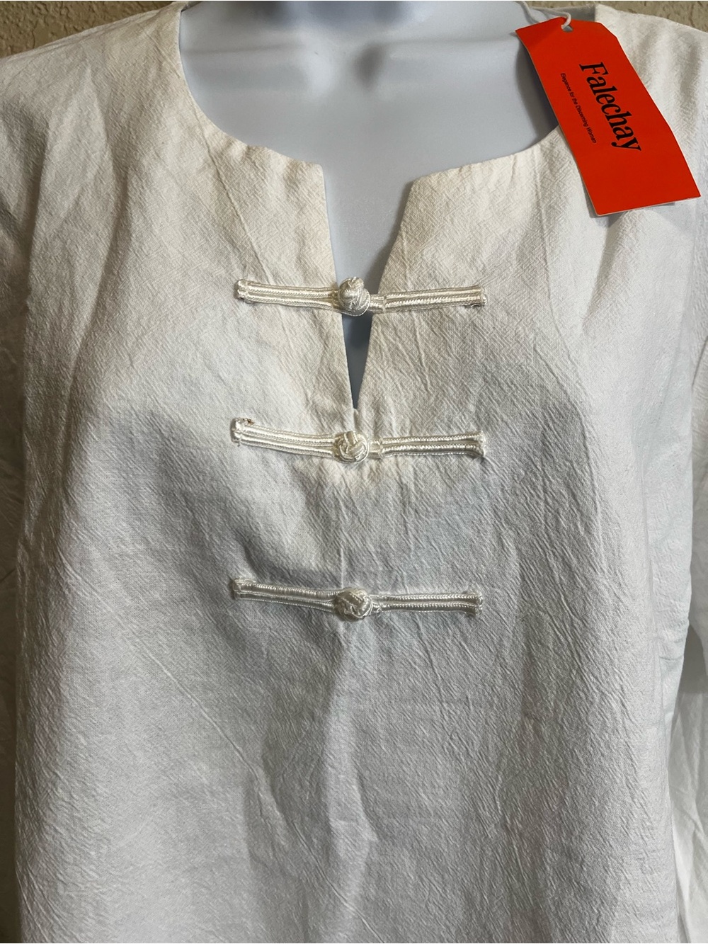Falechay Women's Summer Tops Petal Short Sleeve - Picture 6 of 11